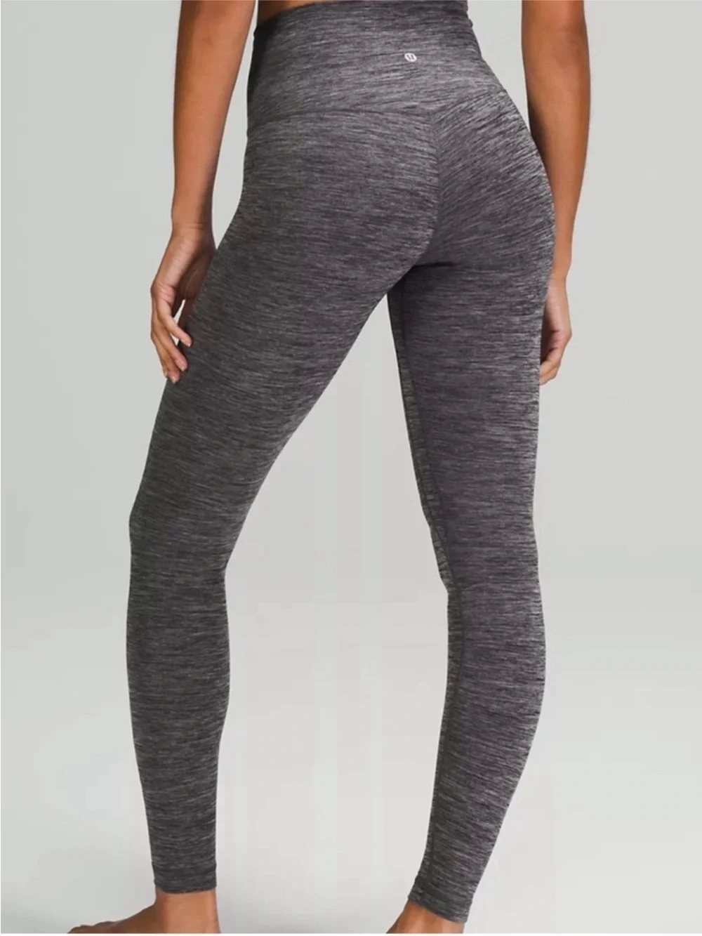 lululemon athletica Charcoal Heather High-Rise Leggings